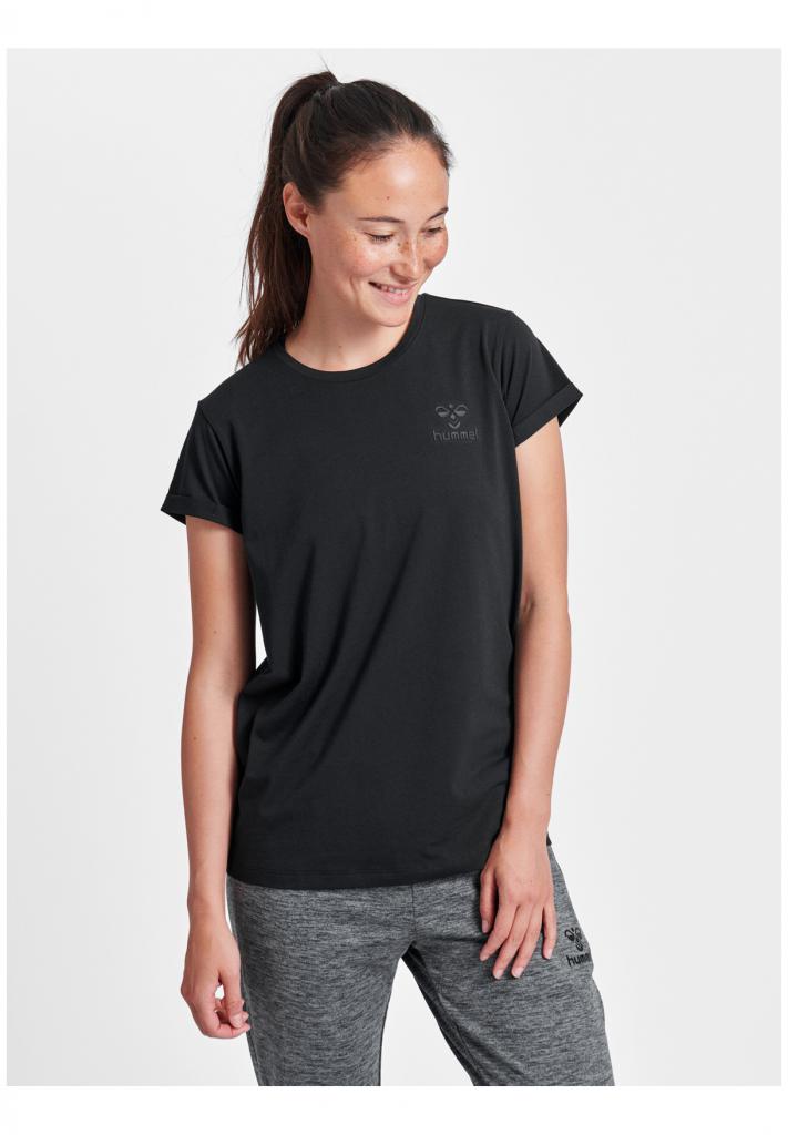 Футболка ISOBELLA T-SHIRT S/S 203-049-2001-M Взрослые Женский ЧЕРНЫЙ