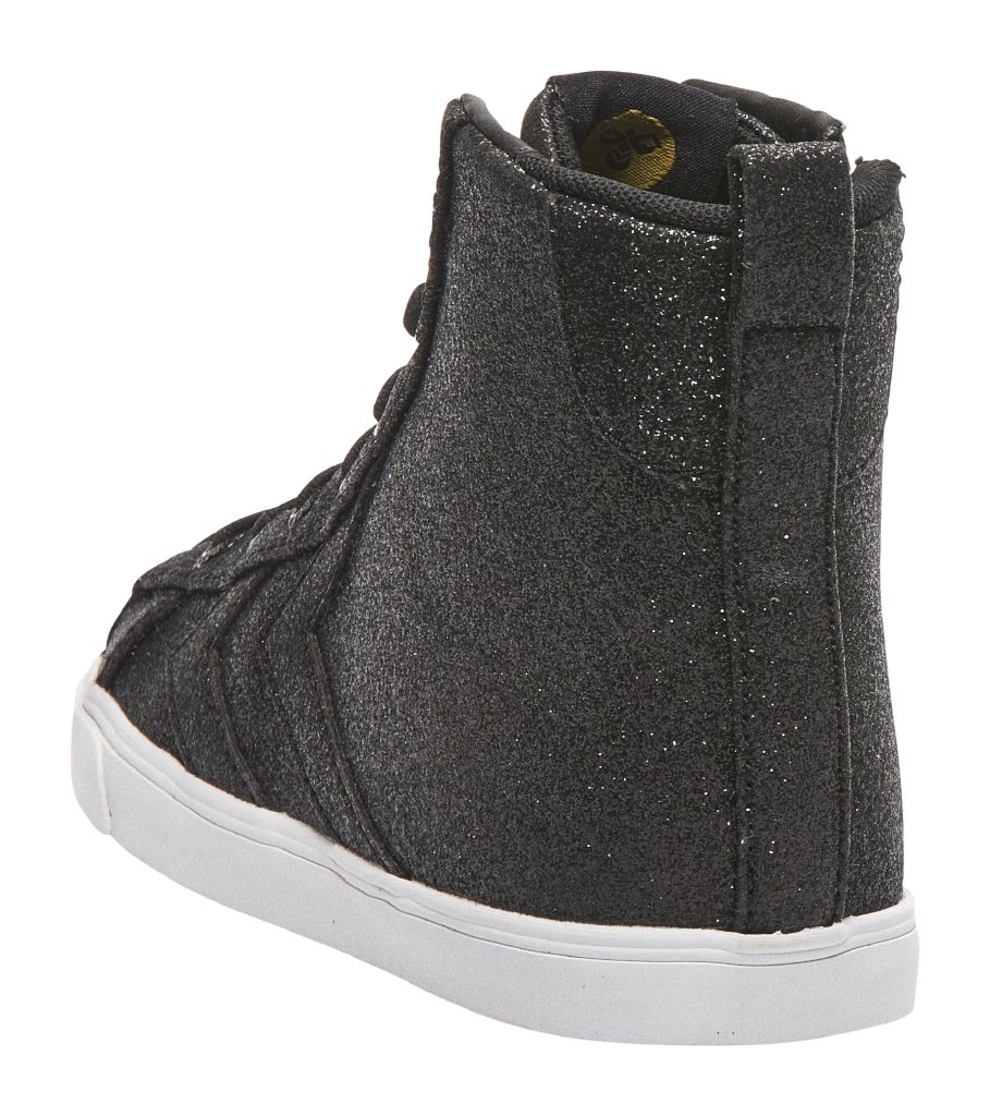 Кеди демісезонні дитячі STRADA GLITTER JR 165-082-2001-34 Підлітки і діти Унісекс ЧОРНИЙ