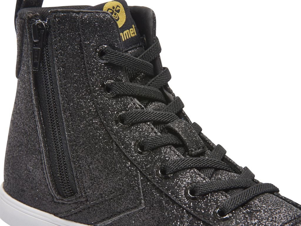 Кеди демісезонні дитячі STRADA GLITTER JR 165-082-2001-34 Підлітки і діти Унісекс ЧОРНИЙ
