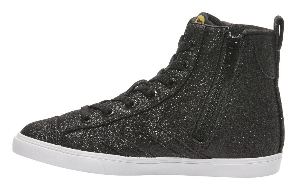 Кеди демісезонні дитячі STRADA GLITTER JR 165-082-2001-34 Підлітки і діти Унісекс ЧОРНИЙ