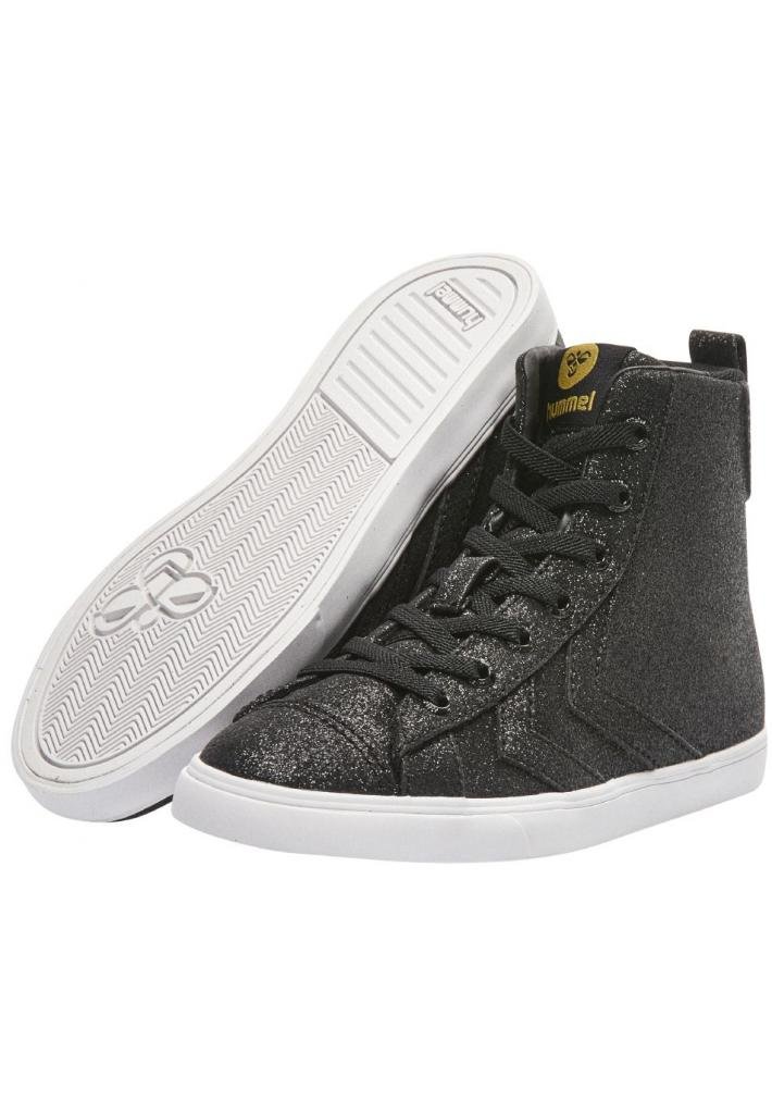Кеди демісезонні дитячі STRADA GLITTER JR 165-082-2001-34 Підлітки і діти Унісекс ЧОРНИЙ