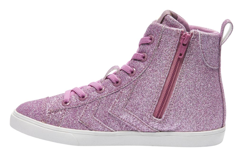 Кеди демісезонні дитячі STRADA GLITTER JR 165-082-8382-32 Підлітки і діти Унісекс ФІОЛЕТОВИЙ