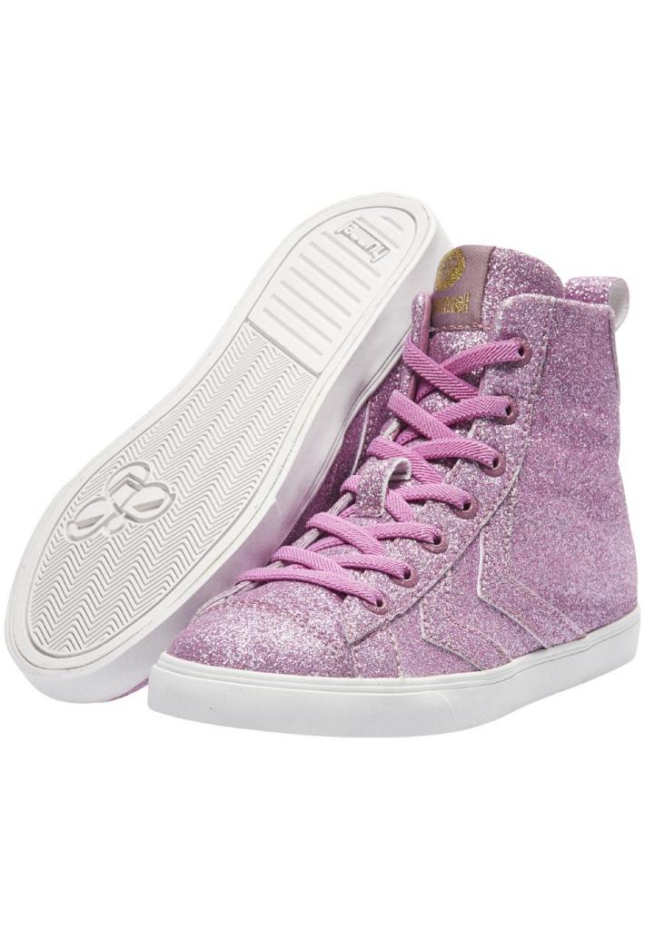 Кеди демісезонні дитячі STRADA GLITTER JR 165-082-8382-32 Підлітки і діти Унісекс ФІОЛЕТОВИЙ