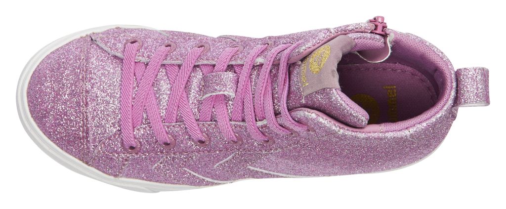 Кеди демісезонні дитячі STRADA GLITTER JR 165-082-8382-38 Підлітки і діти Унісекс ФІОЛЕТОВИЙ