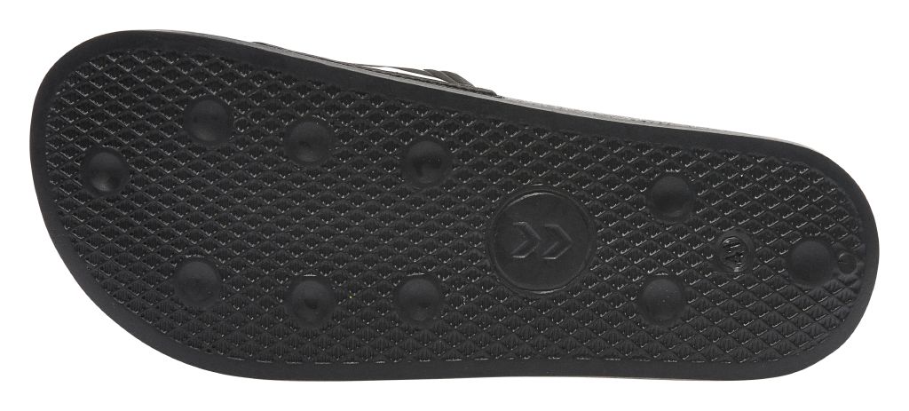 Тапки LARSEN SLIPPER VC 060-406-2001-45 Дорослі Унісекс ЧОРНИЙ