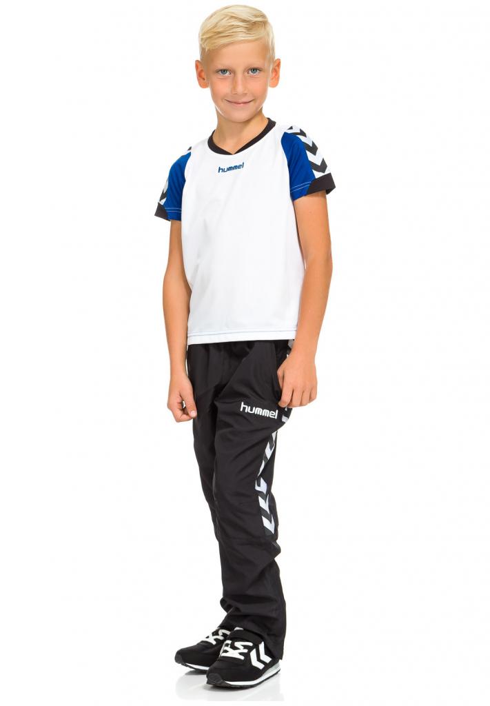 Футболка детская BEE AUTHENTIC SS JERSEY 103-909-9368-4Y Малыши;Подростки и дети Унисекс БЕЛЫЙ-СИНИЙ