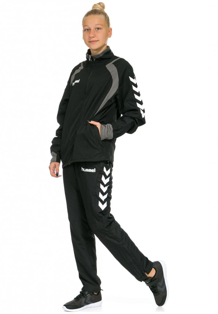 Кофта детская TEAM PLAYER MICRO JACKET 136-411-2001-12Y Подростки и дети Унисекс ЧЕРНЫЙ