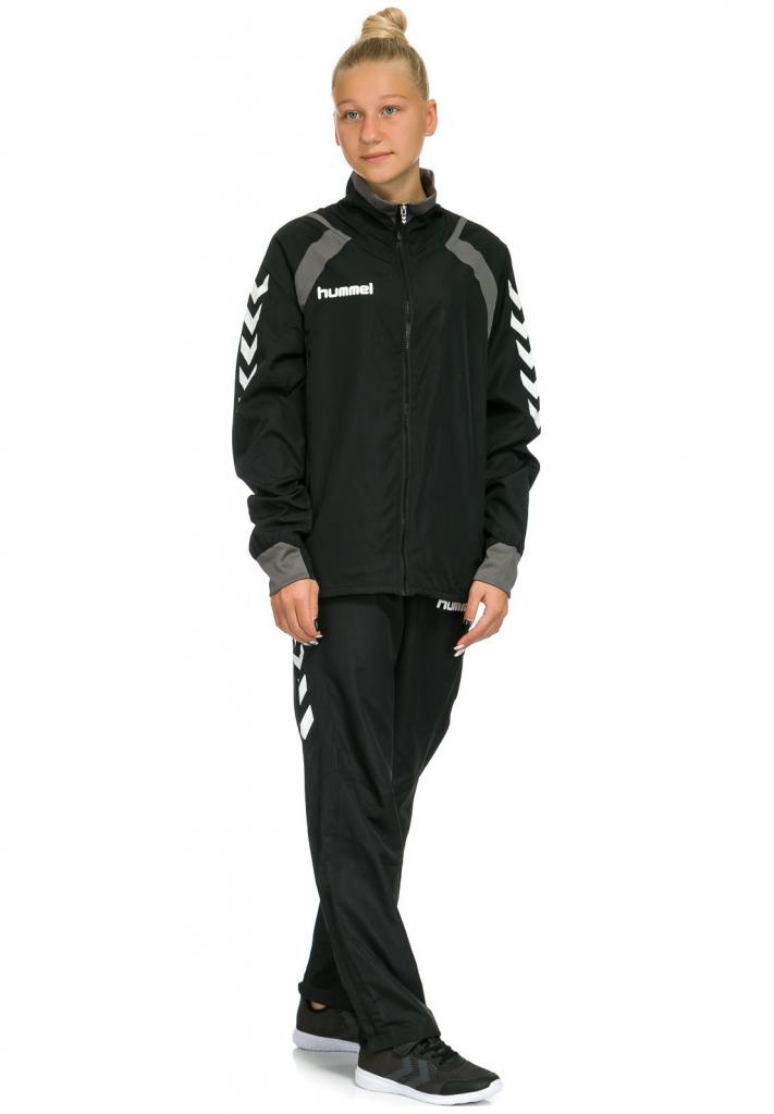 Кофта детская TEAM PLAYER MICRO JACKET 136-411-2001-12Y Подростки и дети Унисекс ЧЕРНЫЙ