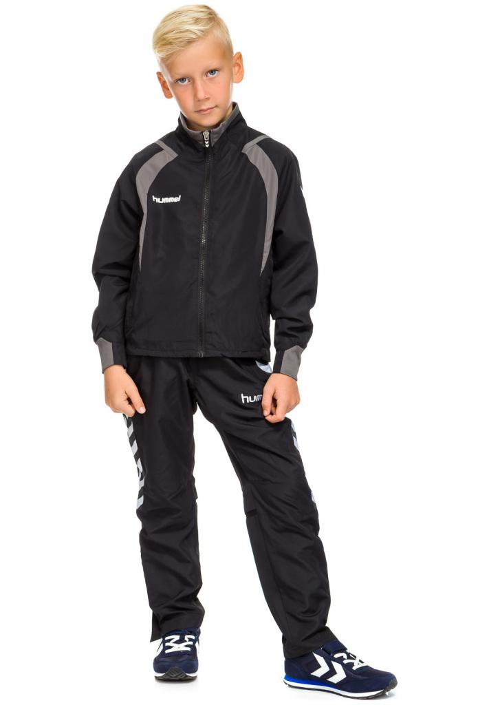 Кофта детская TEAM PLAYER MICRO JACKET 136-411-2001-6Y Подростки и дети Унисекс ЧЕРНЫЙ