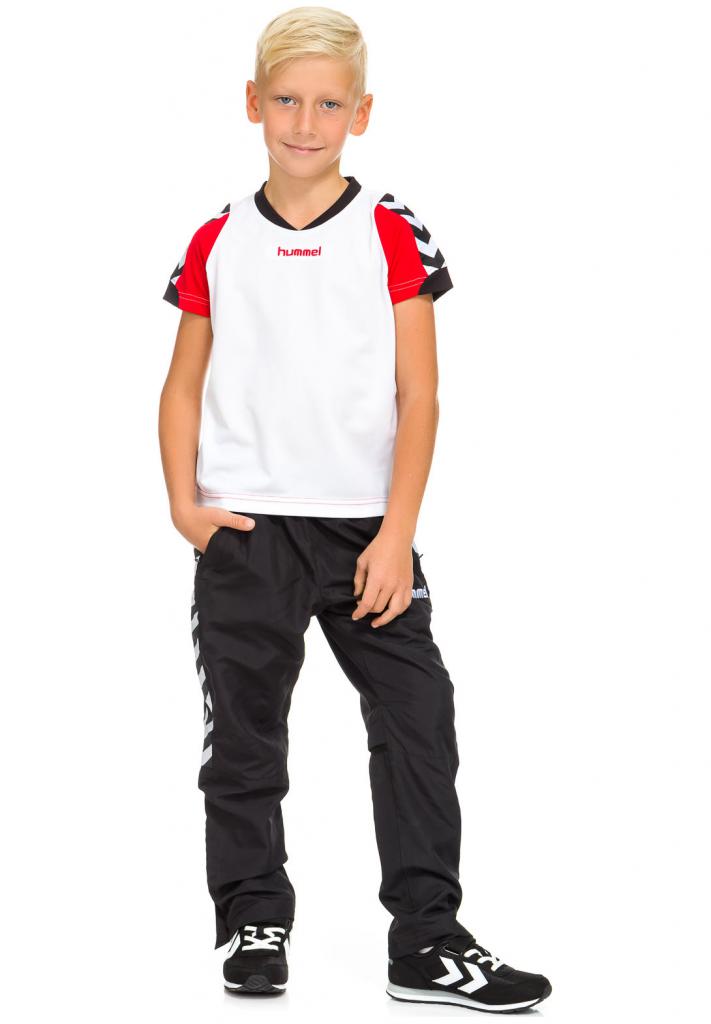 Футболка детская BEE AUTHENTIC SS JERSEY 103-909-9402-4Y Малыши;Подростки и дети Унисекс БЕЛЫЙ-КРАСНЫЙ