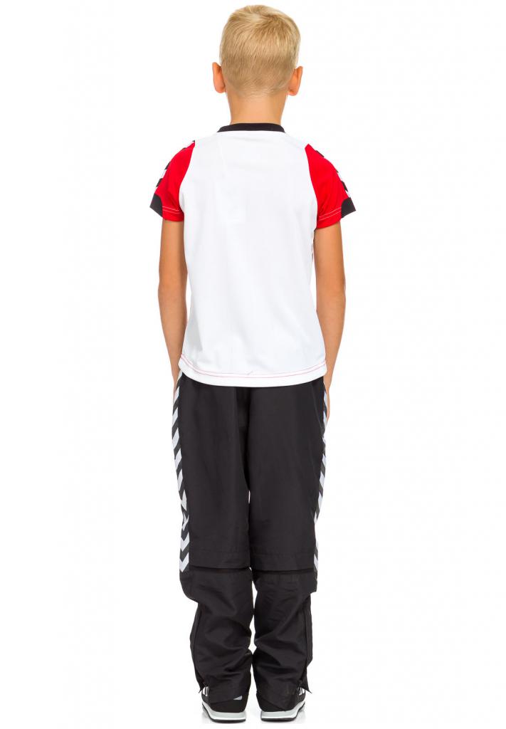 Футболка детская BEE AUTHENTIC SS JERSEY 103-909-9402-4Y Малыши;Подростки и дети Унисекс БЕЛЫЙ-КРАСНЫЙ