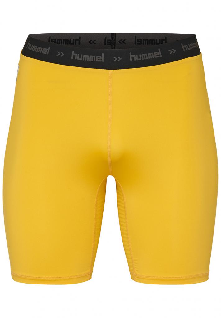 Шорти HML FIRST PERFORMANCE TIGHT SHORTS 204-504-5001-S Дорослі Чоловіча ЖОВТИЙ
