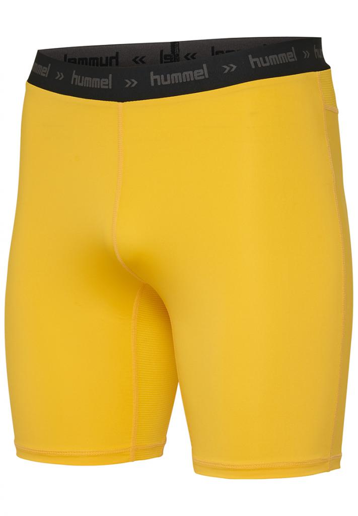 Шорты HML FIRST PERFORMANCE TIGHT SHORTS 204-504-5001-XL Взрослые Мужской ЖЕЛТЫЙ