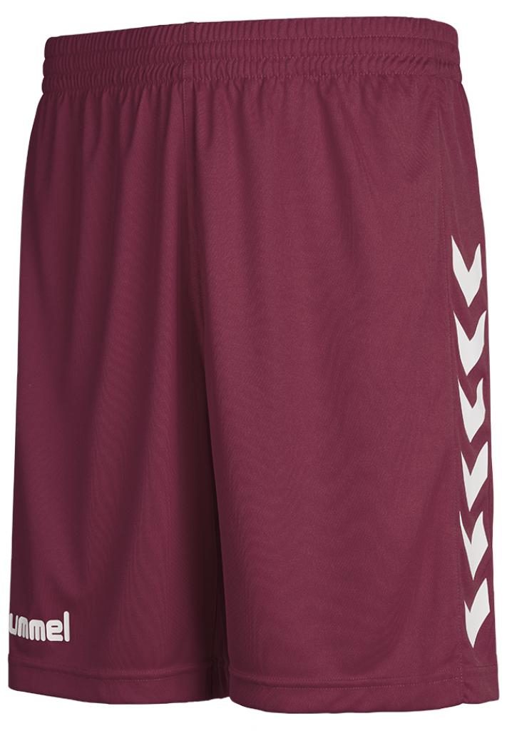 Шорти дитячі CORE POLY SHORTS 111-083-3055-116-128 Підлітки і діти Унісекс БОРДОВИЙ