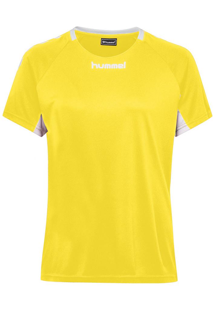 Футболка CORE TEAM JERSEY WOMAN S/S 203-438-5001-M Взрослые Женский ЖЕЛТЫЙ