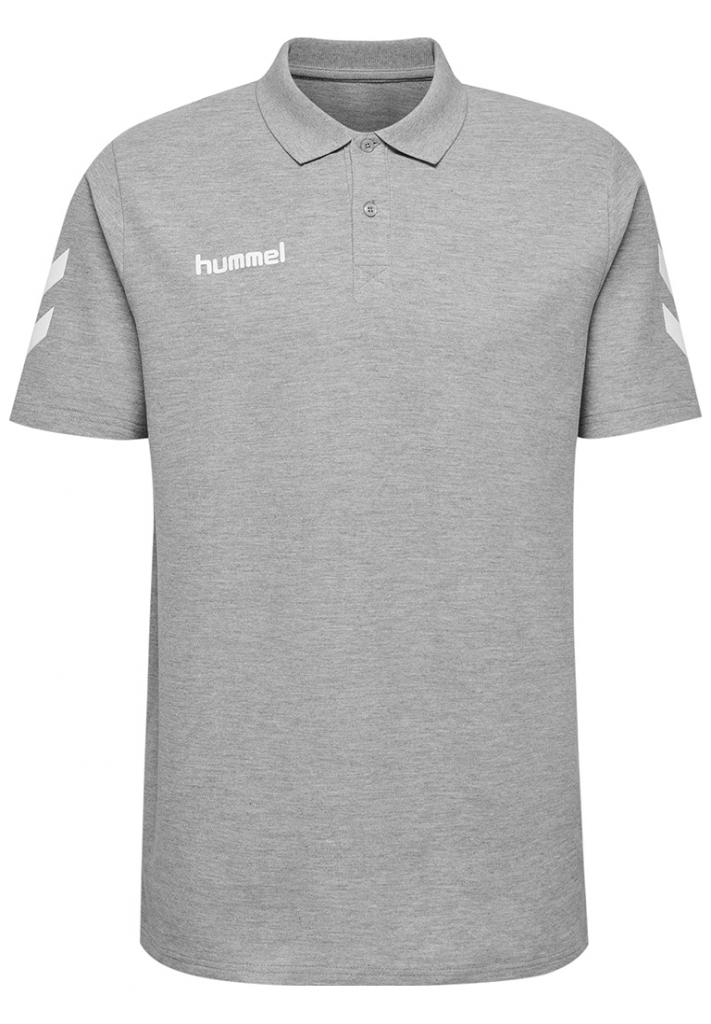 Футболка-поло детская HMLGO KIDS COTTON POLO 203-521-2006-140 Подростки и дети Мужской СЕРЫЙ