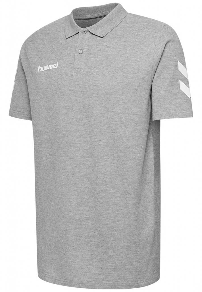 Футболка-поло детская HMLGO KIDS COTTON POLO 203-521-2006-140 Подростки и дети Мужской СЕРЫЙ