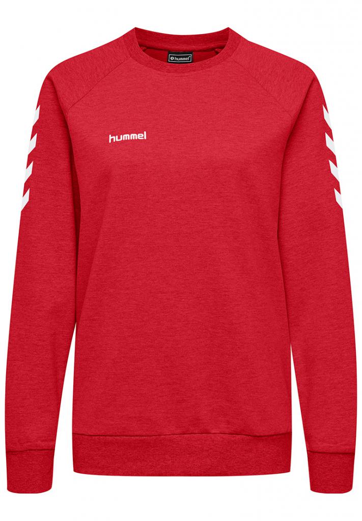 Світшоти HUMMEL GO COTTON SWEATSHIRT WOMAN 203-507-3062-L Дорослі Жіноча ЧЕРВОНИЙ
