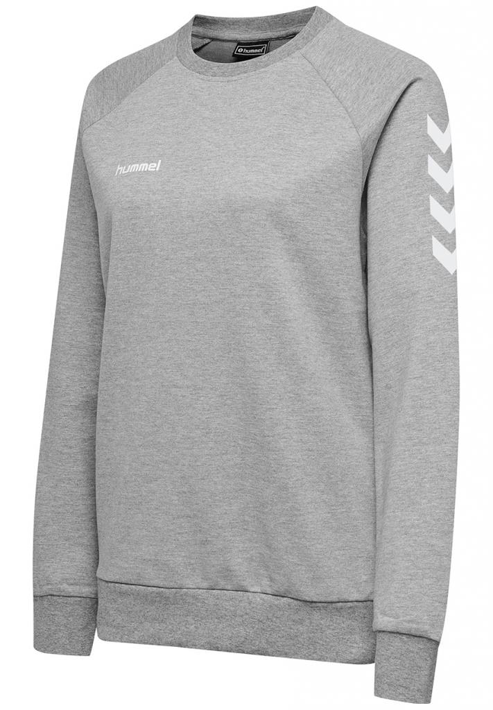 Світшоти HUMMEL GO COTTON SWEATSHIRT WOMAN 203-507-2006-S Дорослі Жіноча СІРИЙ