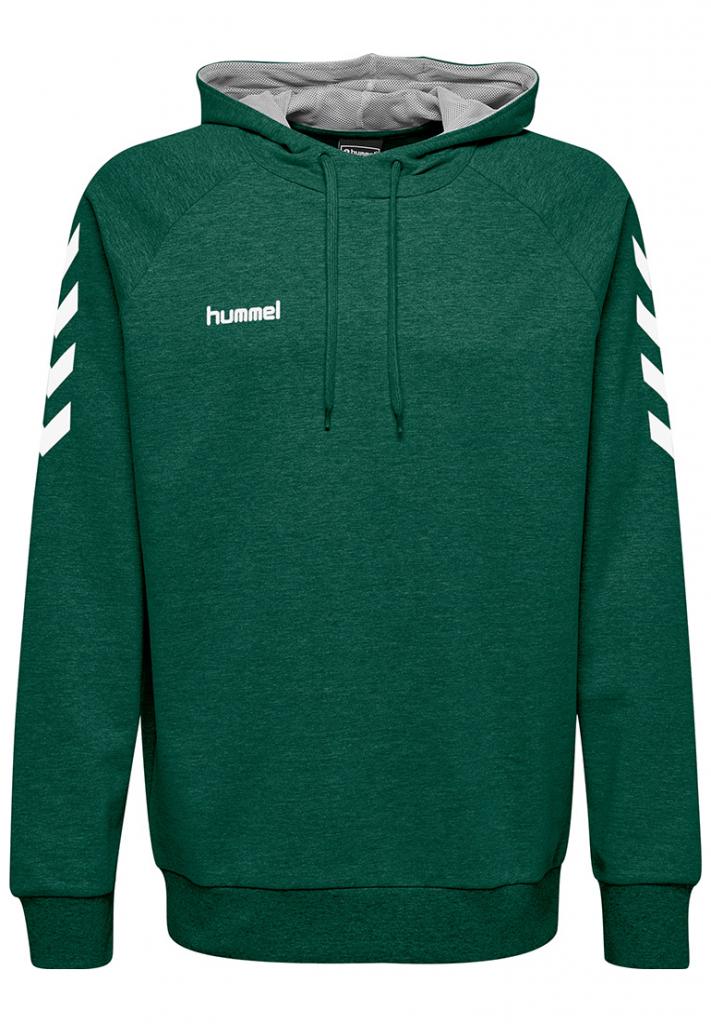 Худи HMLGO COTTON HOODIE 203-508-6140-XXL Взрослые Мужской ЗЕЛЁНЫЙ