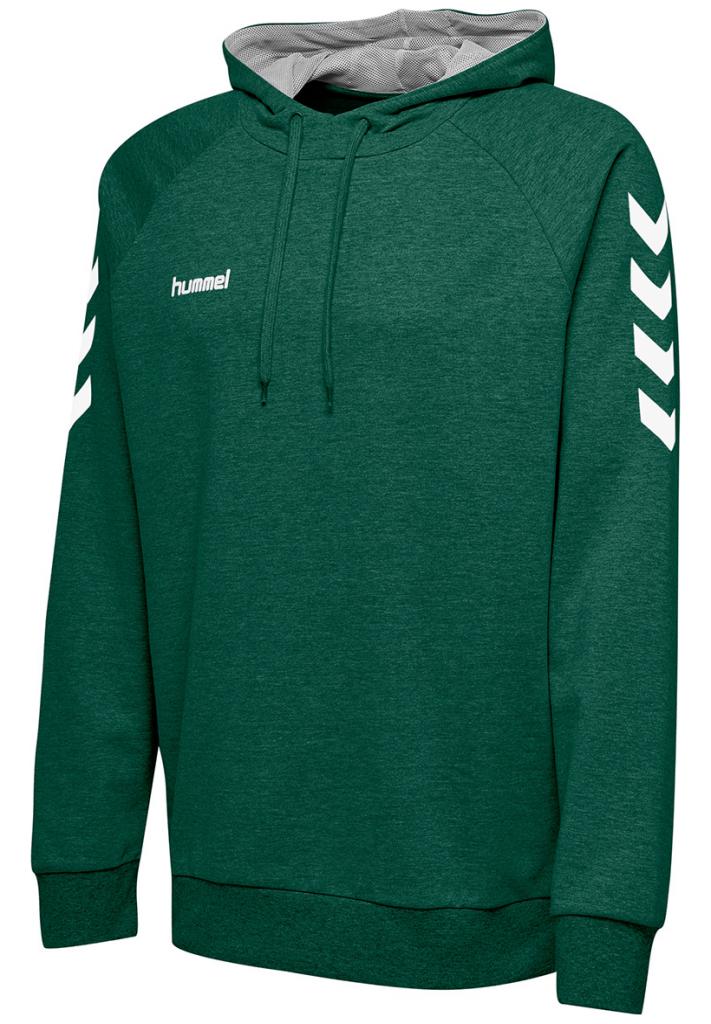 Худи HMLGO COTTON HOODIE 203-508-6140-M Взрослые Мужской ЗЕЛЁНЫЙ