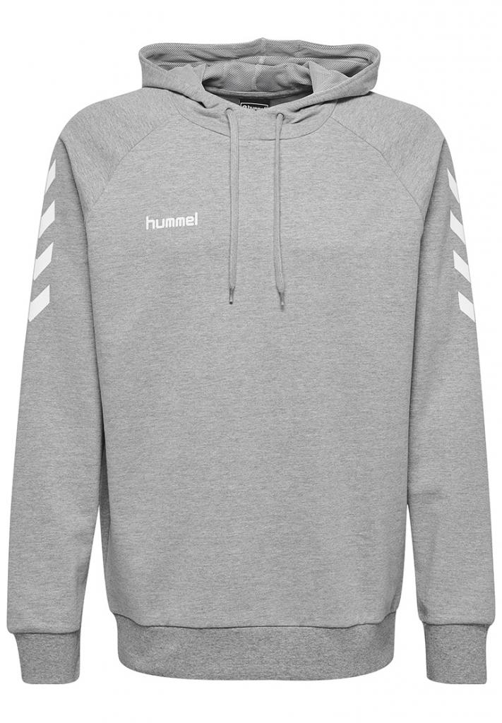 Худи HMLGO COTTON HOODIE 203-508-2006-S Взрослые Мужской СЕРЫЙ