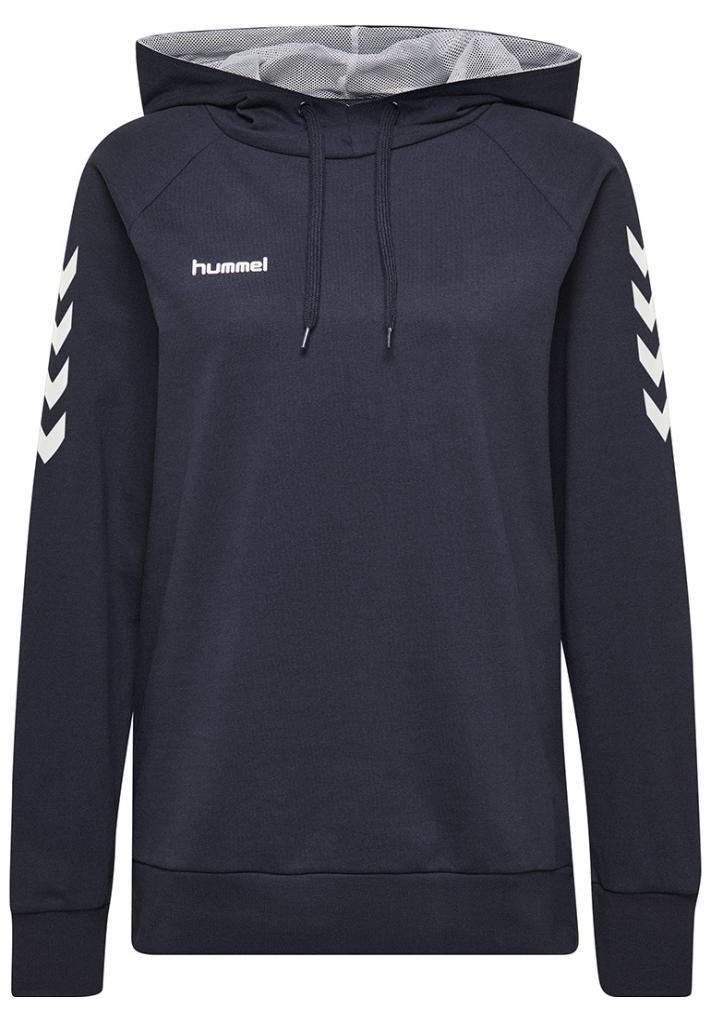 Худи женкое HMLGO COTTON HOODIE WOMAN 203-510-7026-XL Взрослые Женский ТЕМНО-СИНИЙ