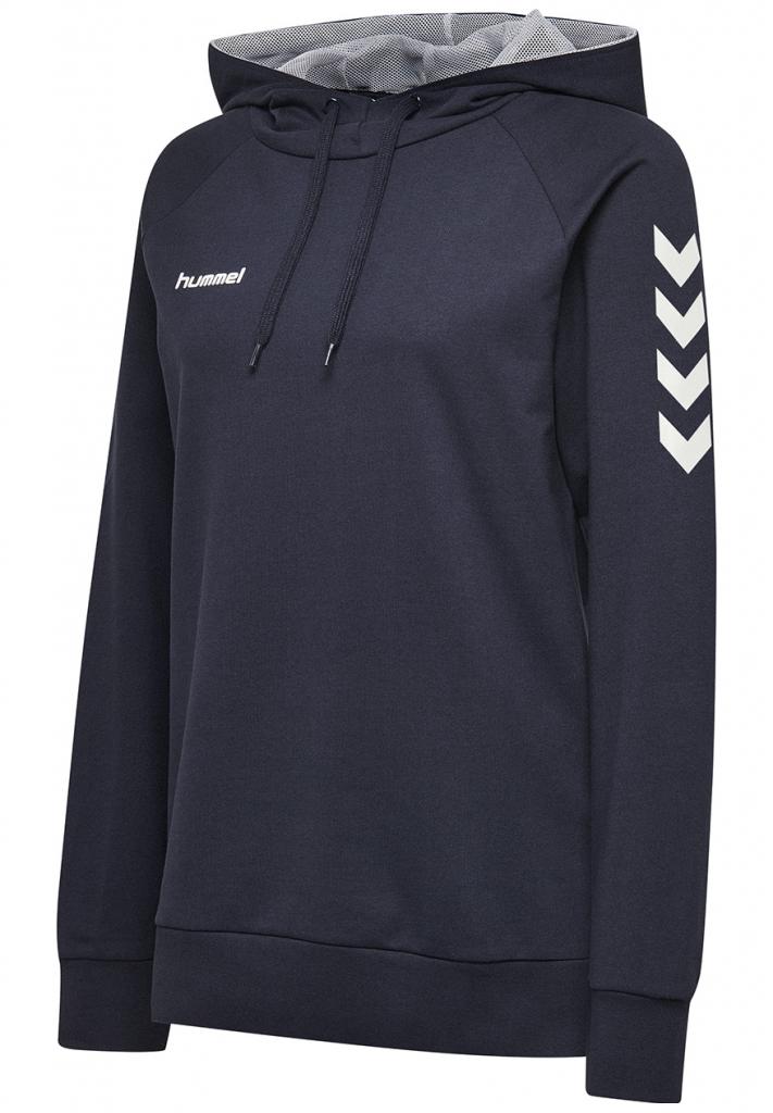 Худи женкое HMLGO COTTON HOODIE WOMAN 203-510-7026-L Взрослые Женский ТЕМНО-СИНИЙ