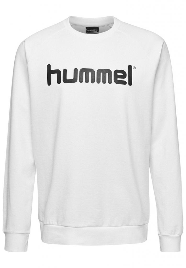 Світшоти HMLGO COTTON LOGO SWEATSHIRT HMLGO 203-515-9001-L Дорослі Чоловіча БІЛИЙ