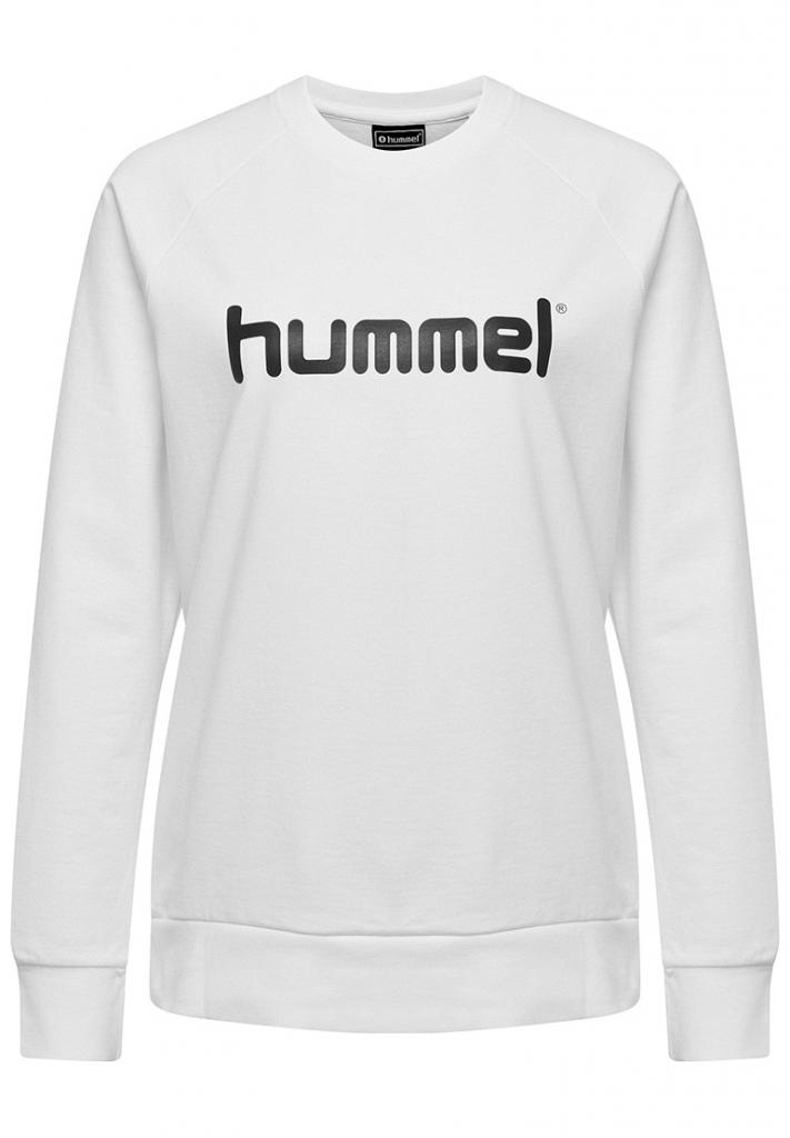 Світшоти жіночий HMLGO COTTON LOGO SWEATSHIRT WOMAN 203-519-9001-M Дорослі Жіноча БІЛИЙ