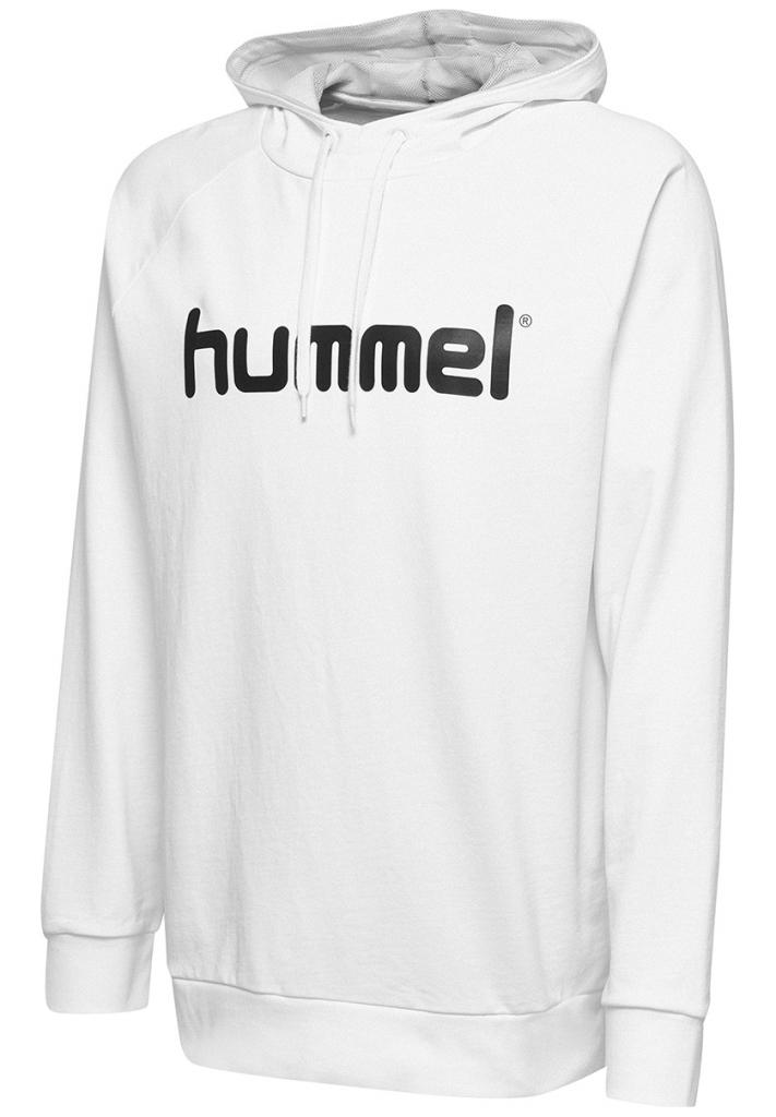 Худи HMLGO COTTON LOGO HOODIE 203-511-9001-L Взрослые Мужской БЕЛЫЙ
