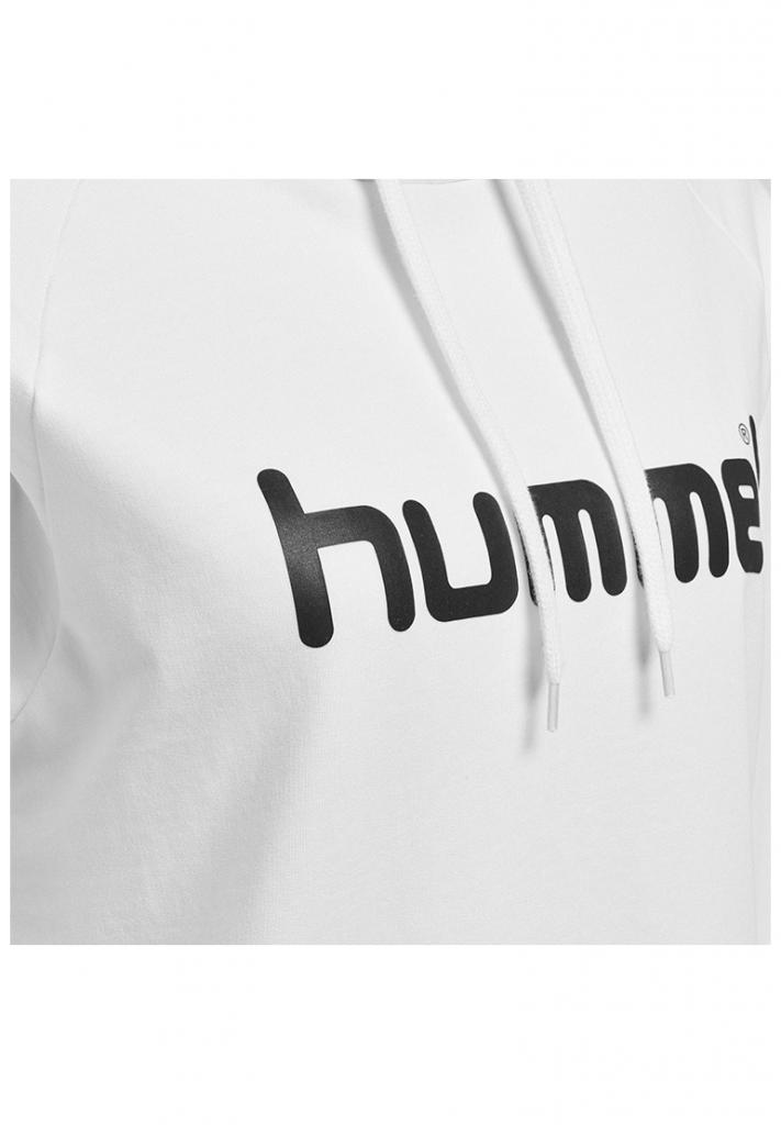 Худі жіночий HMLGO COTTON LOGO HOODIE WOMAN 203-517-9001-S Дорослі Жіноча БІЛИЙ