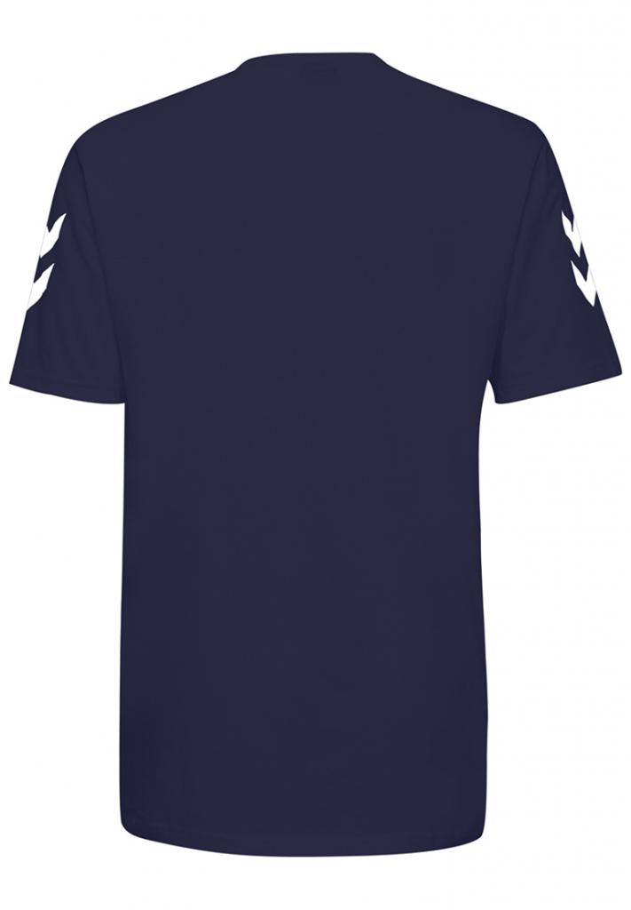 Футболка HMLGO COTTON T-SHIRT S / S 203-566-7026-L Дорослі Чоловіча ТЕМНО-СИНІЙ