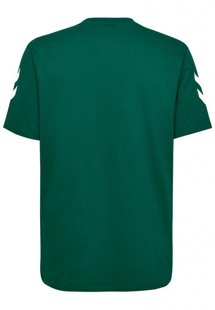 Футболка HMLGO COTTON T-SHIRT S/S 203-566-6140-S Взрослые Мужской ЗЕЛЁНЫЙ