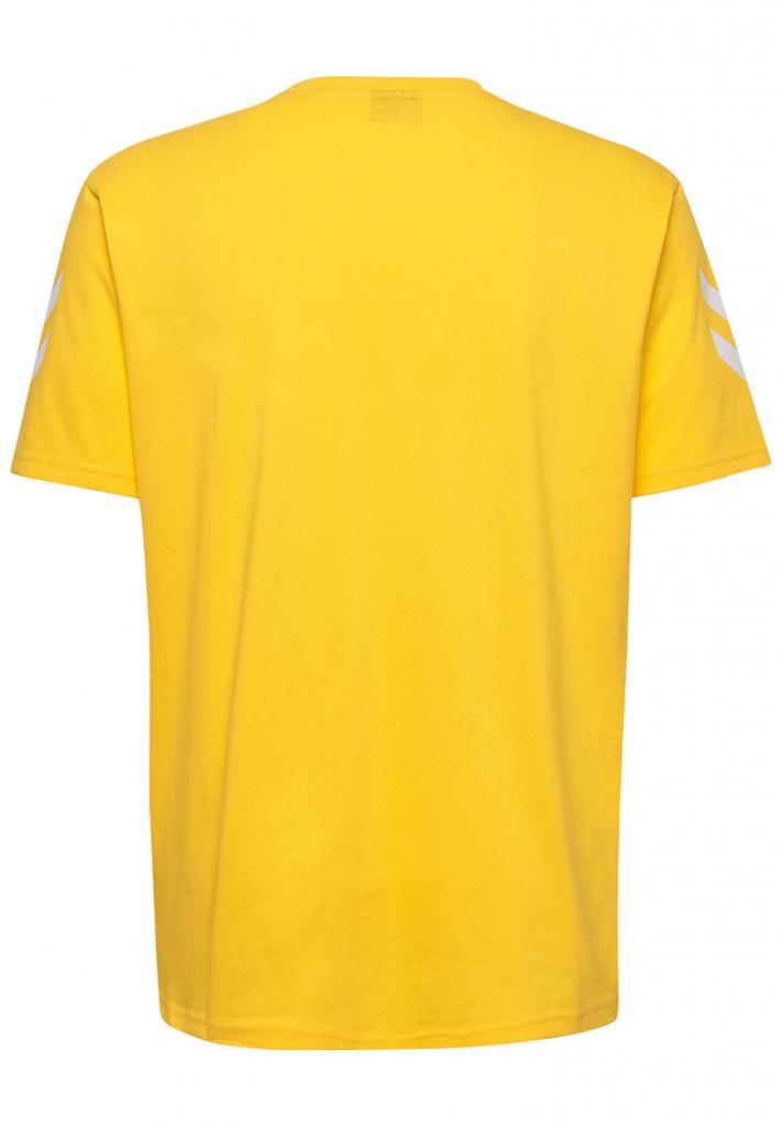 Футболка HMLGO COTTON T-SHIRT S / S 203-566-5001-XL Дорослі Чоловіча ЖОВТИЙ