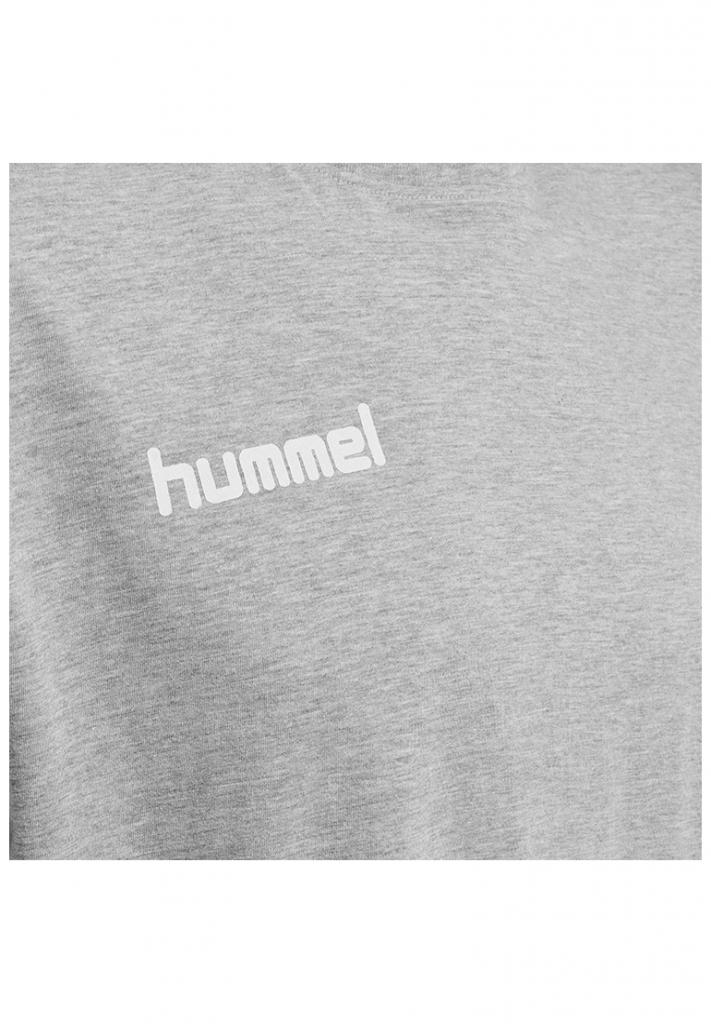 Футболка HMLGO COTTON T-SHIRT S / S 203-566-2006-M Дорослі Чоловіча СІРИЙ