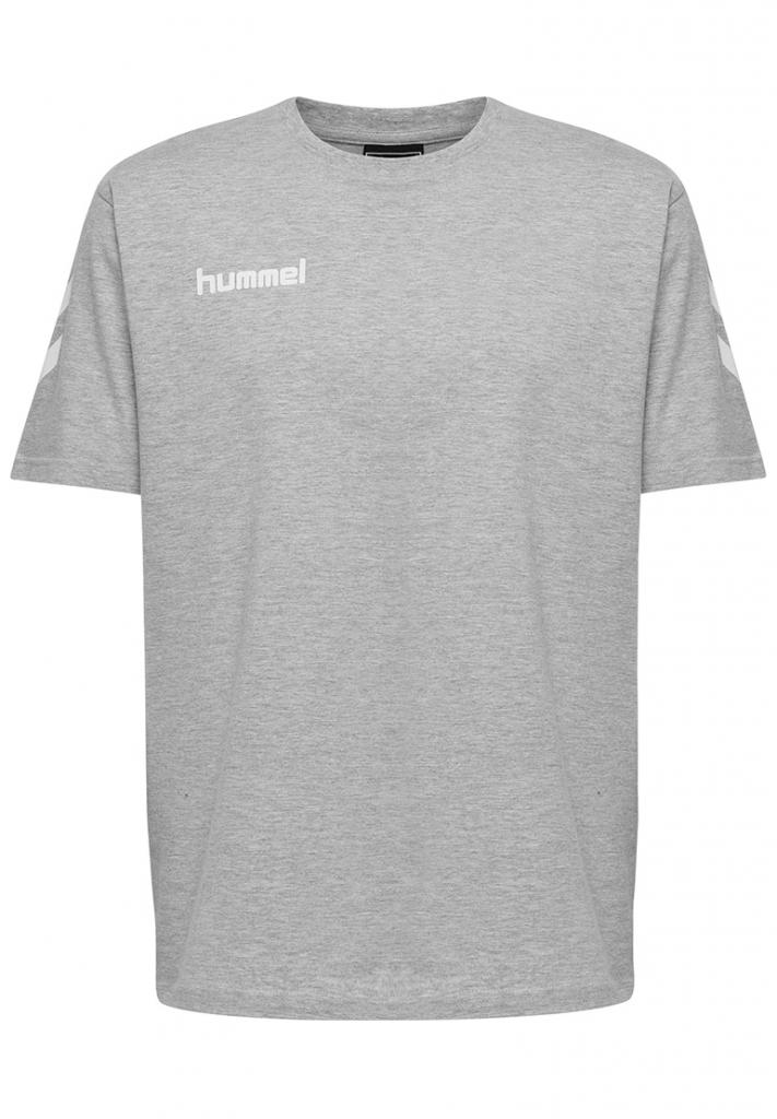 Футболка HMLGO COTTON T-SHIRT S / S 203-566-2006-S Дорослі Чоловіча СІРИЙ