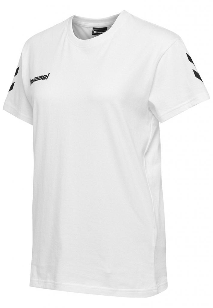 Футболка женская HMLGO COTTON T-SHIRT WOMAN S/S 203-440-9001-XS Взрослые Женский БЕЛЫЙ