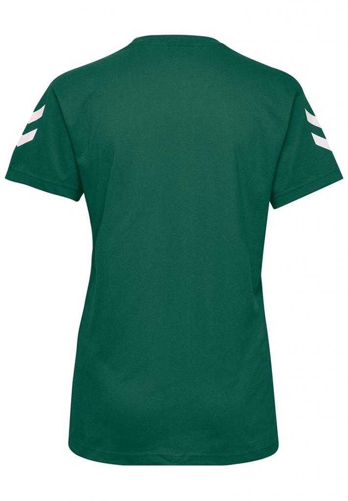 Футболка жіноча HMLGO COTTON T-SHIRT WOMAN S / S 203-440-6140-S Дорослі Жіноча ЗЕЛЕНИЙ
