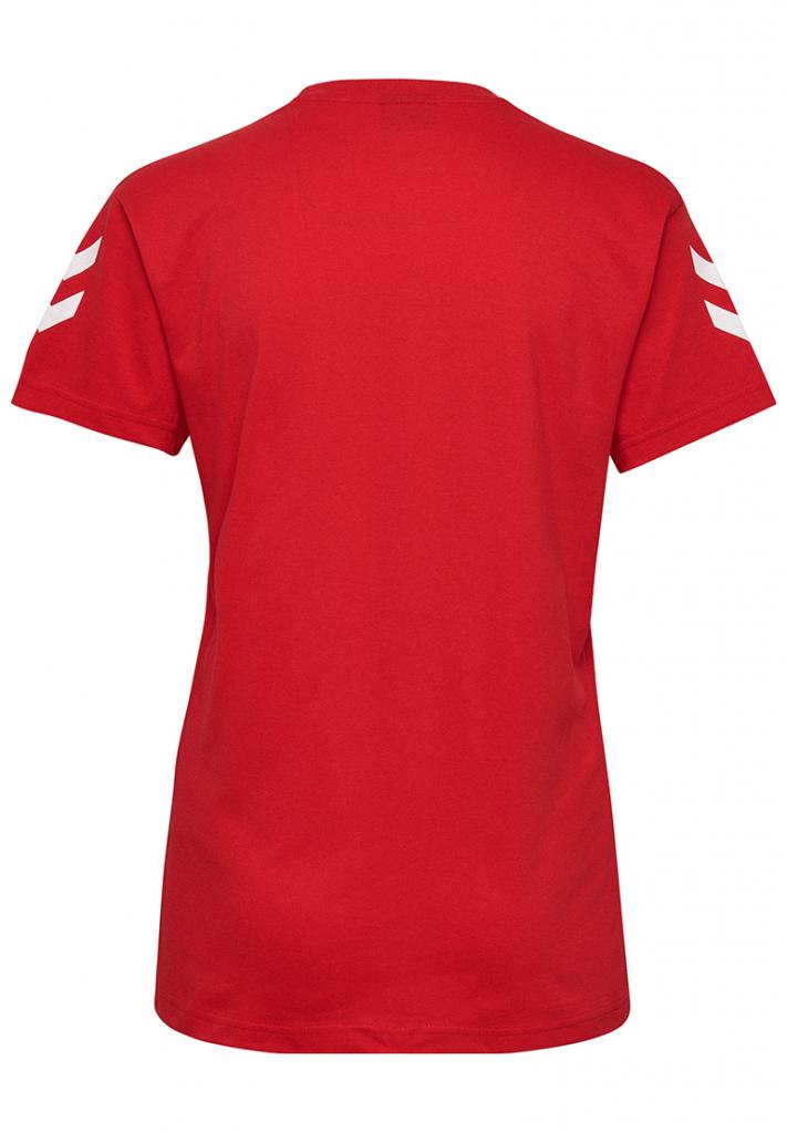 Футболка жіноча HMLGO COTTON T-SHIRT WOMAN S / S 203-440-3062-XS Дорослі Жіноча ЧЕРВОНИЙ