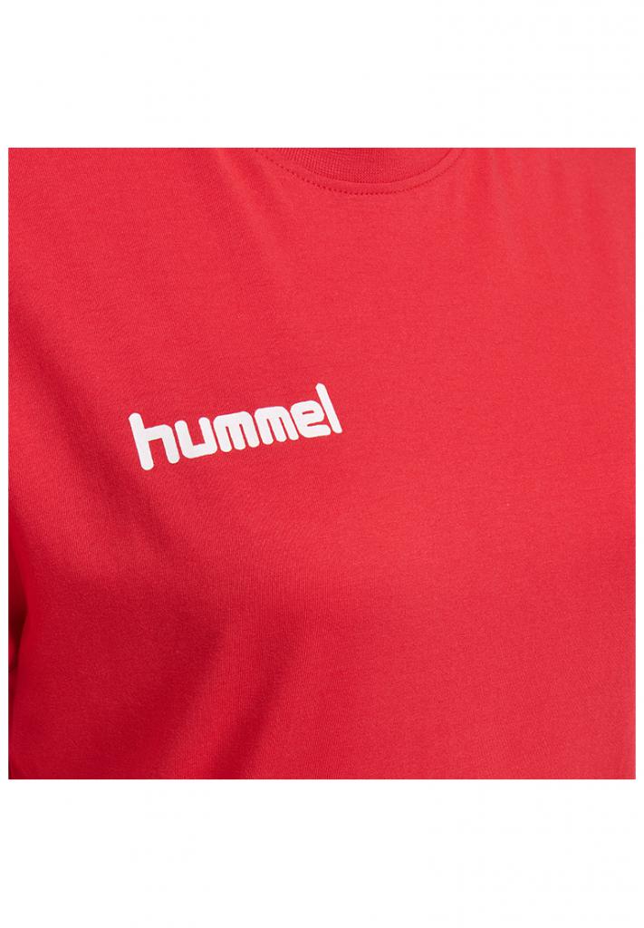Футболка жіноча HMLGO COTTON T-SHIRT WOMAN S / S 203-440-3062-XS Дорослі Жіноча ЧЕРВОНИЙ