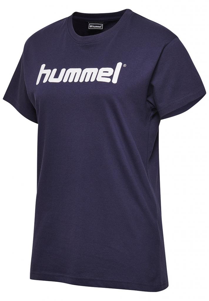 Футболка женская HMLGO COTTON LOGO T-SHIRT WOMAN S/S 203-518-7026-XL Взрослые Женский ТЕМНО-СИНИЙ