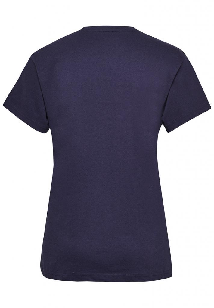 Футболка женская HMLGO COTTON LOGO T-SHIRT WOMAN S/S 203-518-7026-M Взрослые Женский ТЕМНО-СИНИЙ