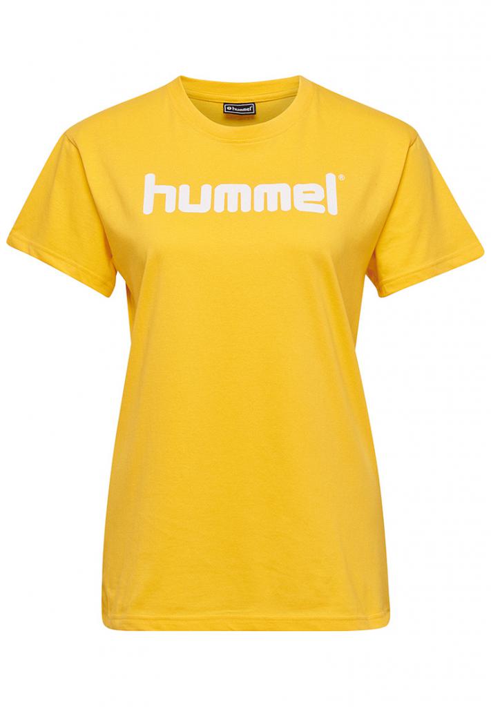 Футболка женская HMLGO COTTON LOGO T-SHIRT WOMAN S/S 203-518-5001-XXL Взрослые Женский ЖЕЛТЫЙ