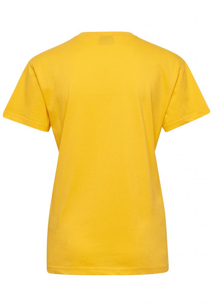 Футболка женская HMLGO COTTON LOGO T-SHIRT WOMAN S/S 203-518-5001-XXL Взрослые Женский ЖЕЛТЫЙ