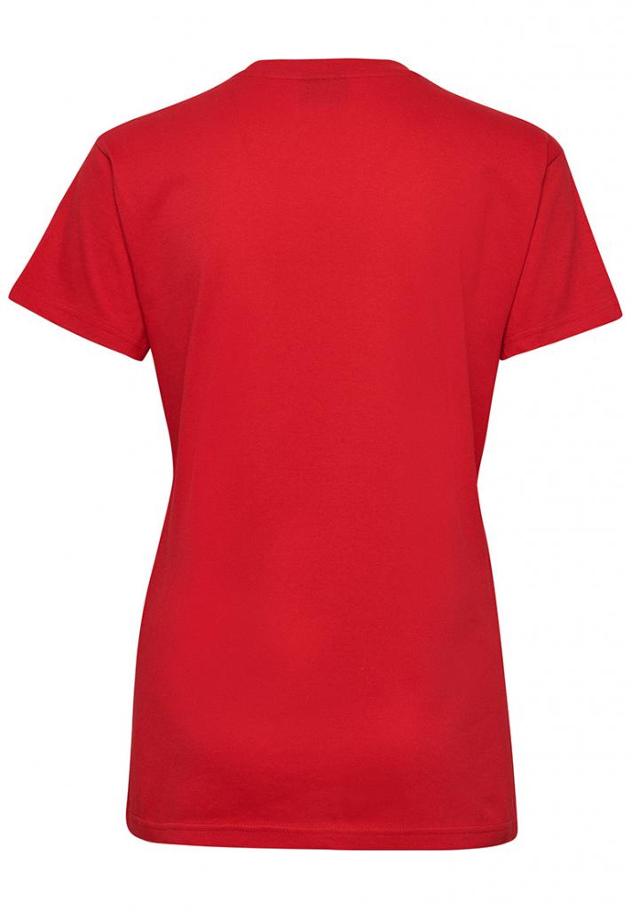 Футболка жіноча HMLGO COTTON LOGO T-SHIRT WOMAN S / S 203-518-3062-XS Дорослі Жіноча ЧЕРВОНИЙ