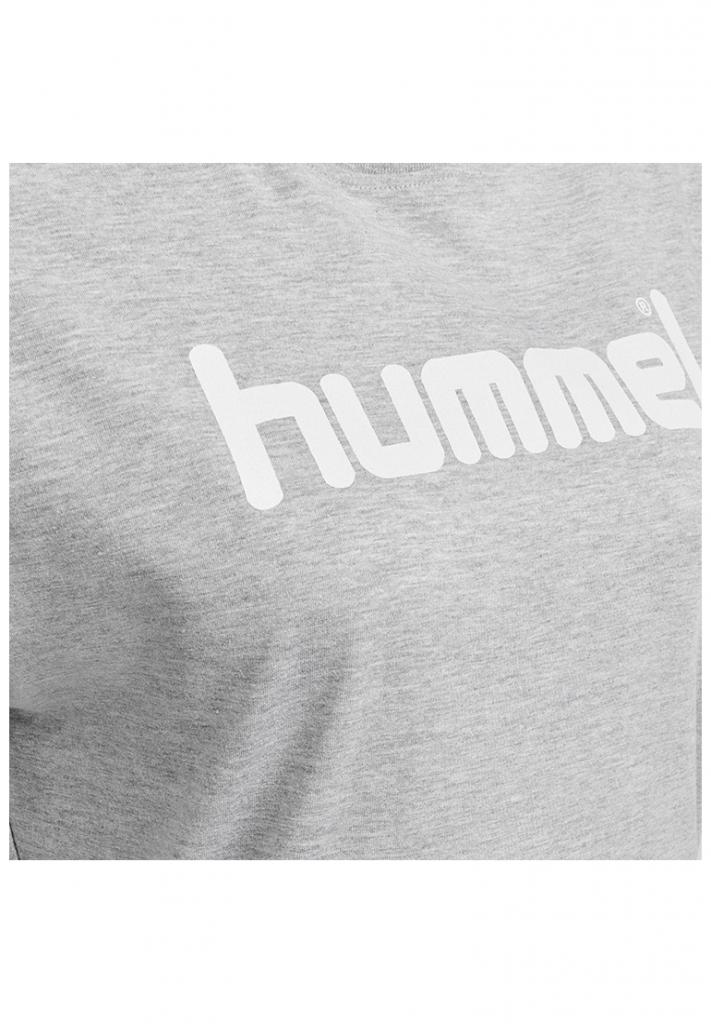 Футболка женская HMLGO COTTON LOGO T-SHIRT WOMAN S/S 203-518-2006-XXL Взрослые Женский СЕРЫЙ