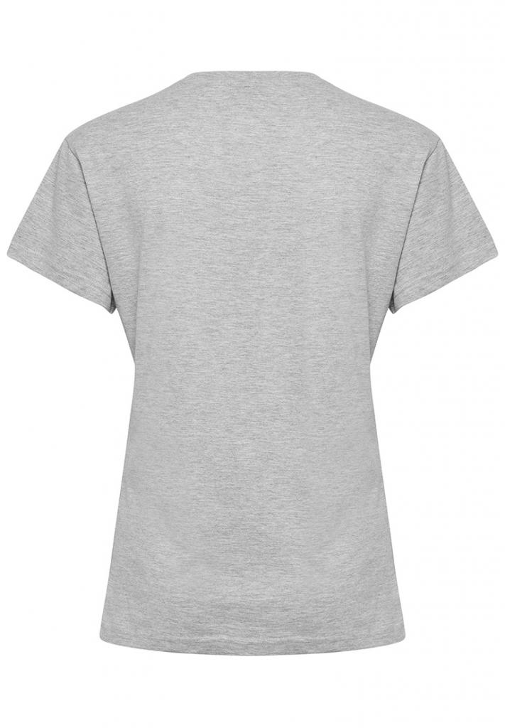 Футболка женская HMLGO COTTON LOGO T-SHIRT WOMAN S/S 203-518-2006-S Взрослые Женский СЕРЫЙ