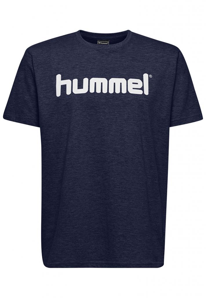 Футболка HMLGO COTTON LOGO T-SHIRT S/S 203-513-7026-XL Взрослые Мужской ТЕМНО-СИНИЙ