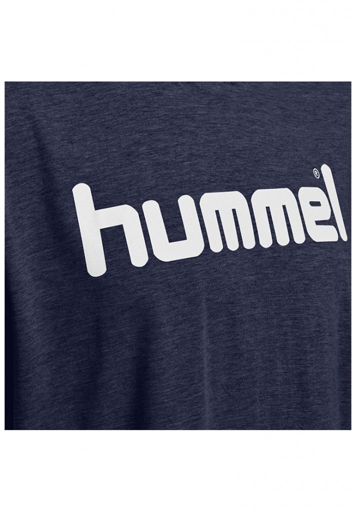 Футболка HMLGO COTTON LOGO T-SHIRT S/S 203-513-7026-M Взрослые Мужской ТЕМНО-СИНИЙ